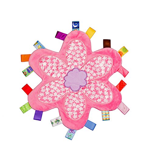 Inchant Baby Girls Flower Shape Security Blanket - Pink 1