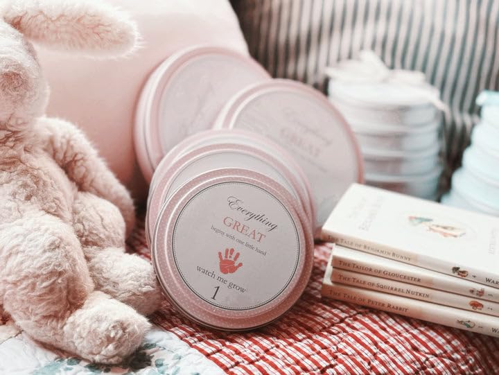 Child to Cherish Handprints Tower of Time Kit Pink