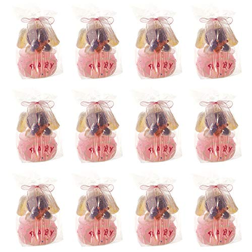 Lunaura Baby Keepsake 12 pcs Pink Lamb Candle Bag