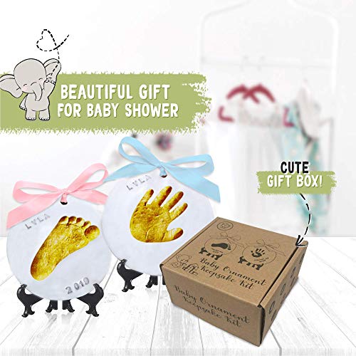 KeaBabies Baby Handprint Footprint Keepsake Kit 1