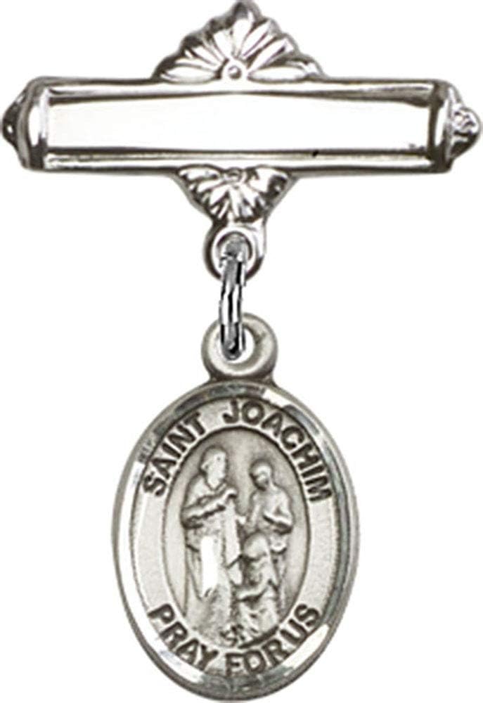 Religious Obsession Baby Badge with St Joachim Charm 1