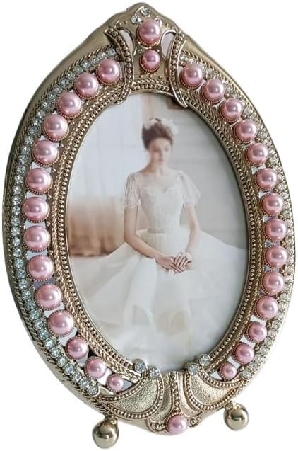 STBTOO Inlaid Pearl Metal Picture Frame 1