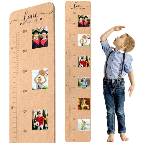 Briwooody Kids Growth Chart Wall Decor