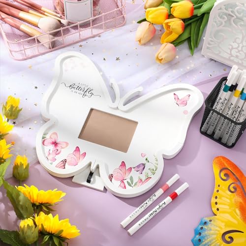 Thyle Butterfly Ultrasound Keepsake Frame with 12 Markers