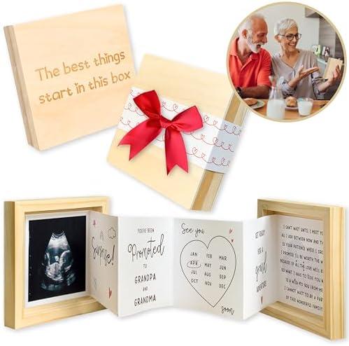 97 Decor Baby Announcement Wooden Keepsake Box