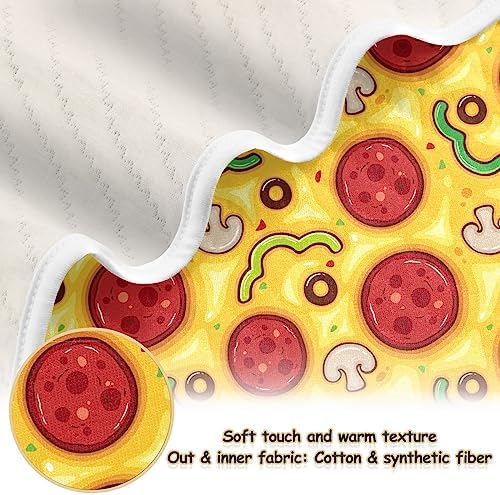 KICPOAY Swaddle Blanket 30x40 Inch Soft Cotton Breathable Baby Muslin Blanket for Newborns