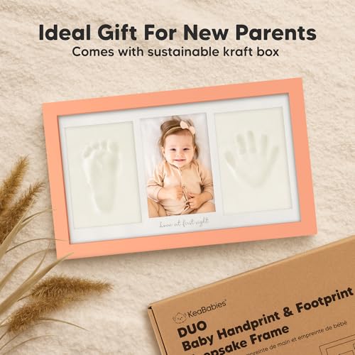 KeaBabies Baby Footprint Kit First 5 Years Memory Book