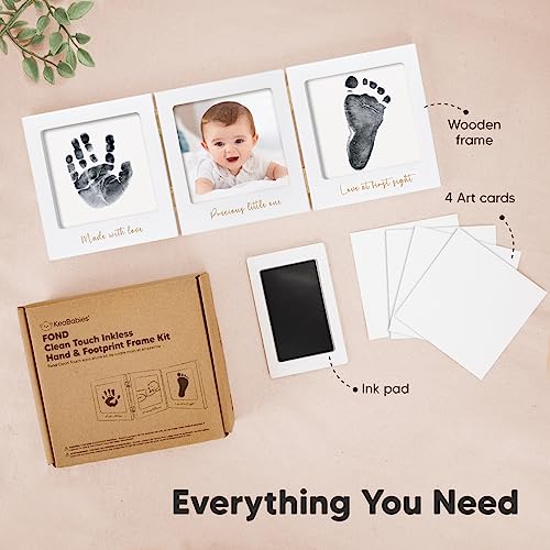 KeaBabies Baby Hand and Footprint Kit for Newborn Boys Girls