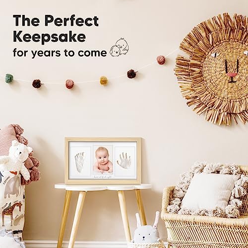 KeaBabies Inkless Hand Footprint Kit - Safe Mess-Free