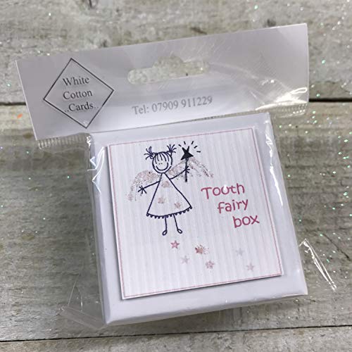 Tooth Fairy Box with Pink Cord Cover