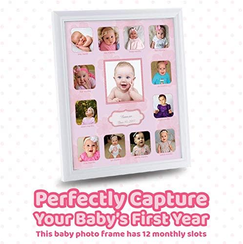 Collage Photo Frame for Baby First Year Keepsake