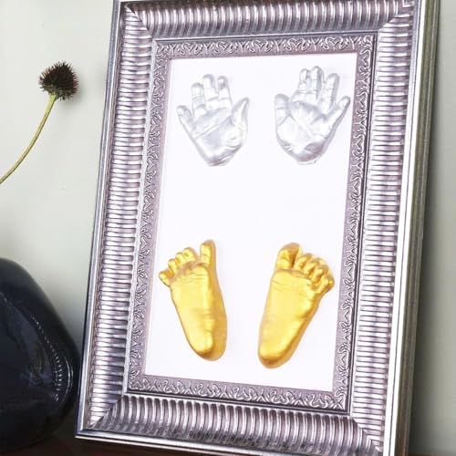 Ifundom Hand Casting Kit - Baby Footprint Hand Molder for Keepsakes