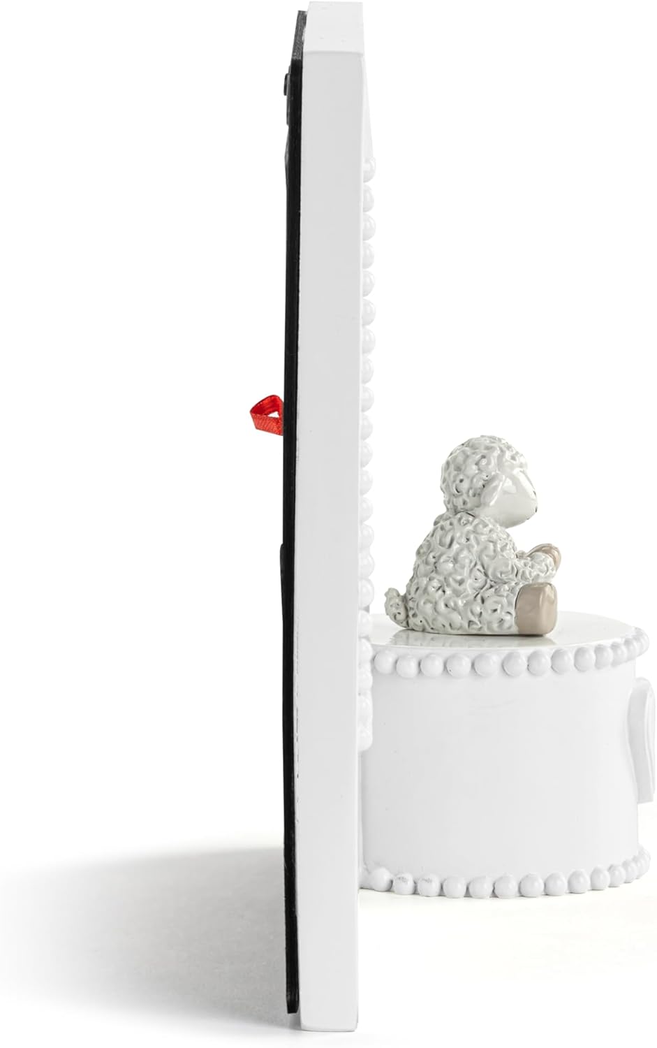 DEMDACO Musical Baby Keepsake Frame with Lamb Figurine