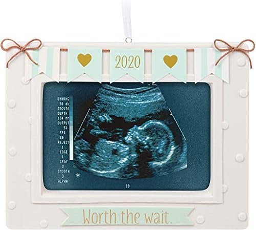 Hallmark 2020 Year Dated Baby Sonogram Ornament