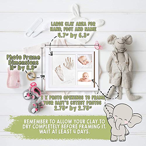 KeaBabies Baby Handprint Footprint Keepsake Kit 1