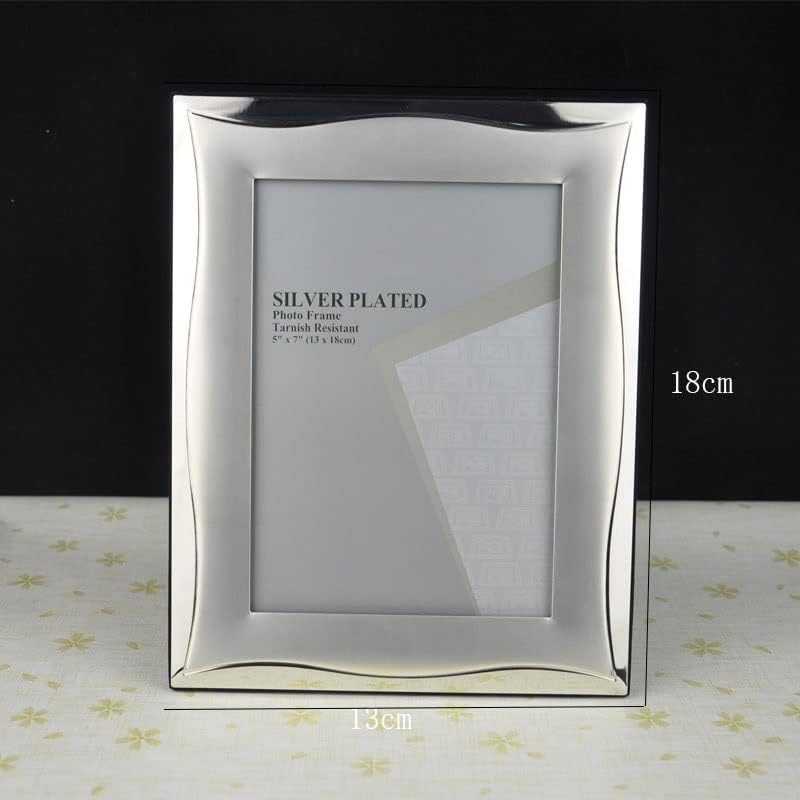 STBTOO 5 Inch Zinc Alloy Minimalist Photo Frame