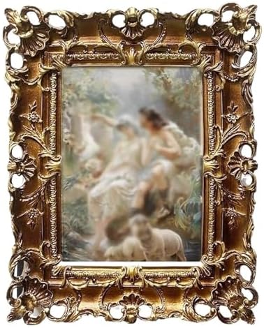 STBTOO Retro Resin Wall Decor with Frame 2