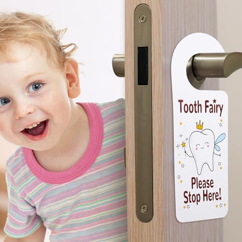 Tooth Fairy Bag Set - 1 Bag 1 Door Hanger 35 Receipts