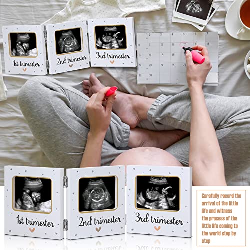 Amyhill Triple Ultrasound Baby Keepsake Frame White
