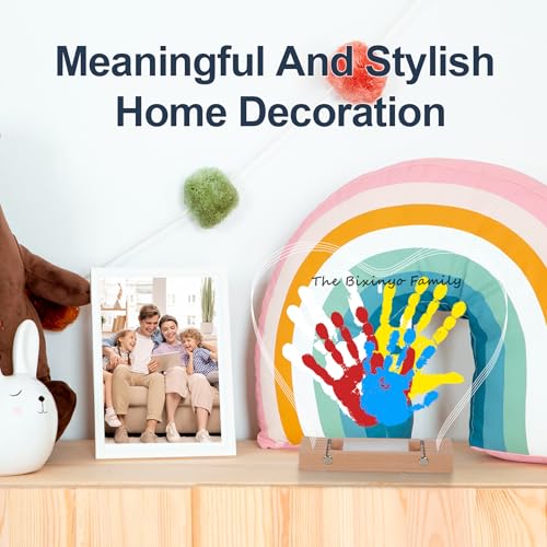 Bixinyo Heart Handprint Kit with Night Light