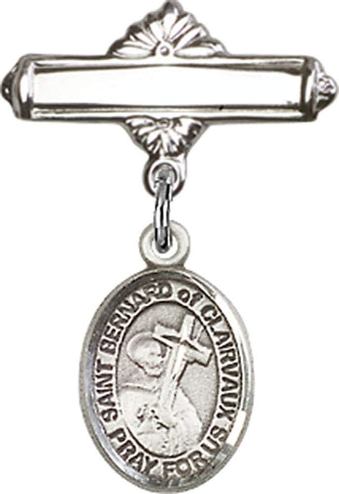Religious Obsession Baby Badge with St Bernard Charm 1