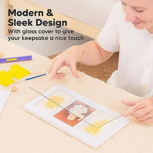 KeaBabies Inkless Hand Footprint Kit - Safe Mess-Free