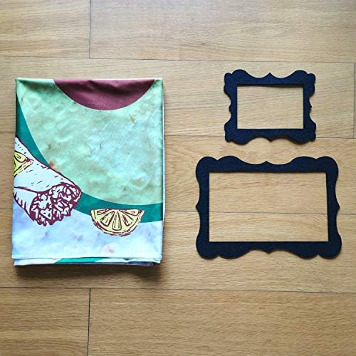 PAMBO Burrito Baby Milestone Blanket with Photo Frame