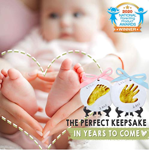 KeaBabies Baby Handprint Footprint Keepsake Kit 1