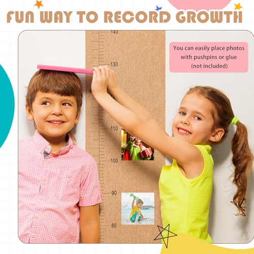 Briwooody Kids Growth Chart Wall Decor