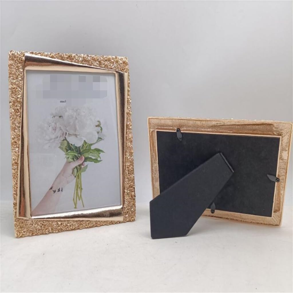 STBTOO Metal Frame Wedding Dress Commemorative Photo Frame 5x7 1