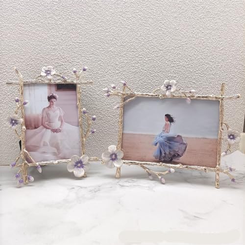 STBTOO 6 Inch Metal Frame Home Decor Photo Decoration