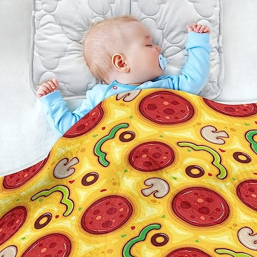 KICPOAY Swaddle Blanket 30x40 Inch Soft Cotton Breathable Baby Muslin Blanket for Newborns