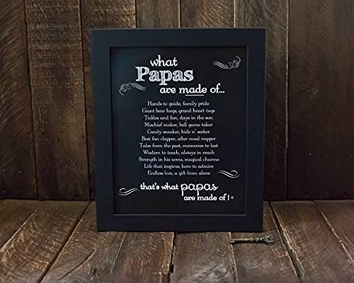 Papa Chalkboard Frame - Made in USA