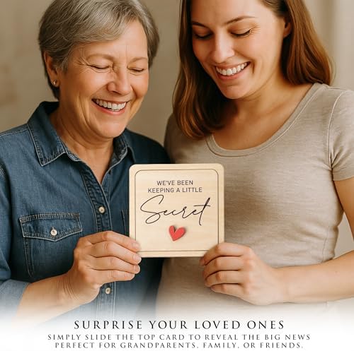 KATINAT Grandparent Reveal Keepsake Box