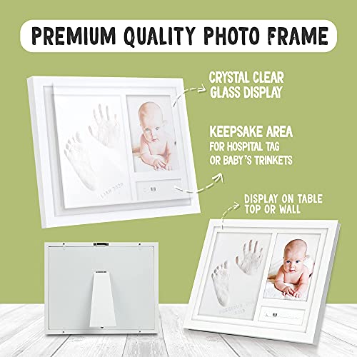 KeaBabies Baby Handprint Footprint Kit Set - Personalized Keepsake Gift