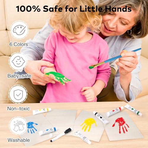Family Handprint Kit - Keepsake Frame for Memories
