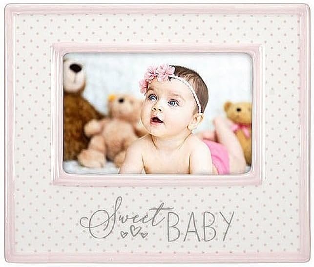 Malden 4X6 Sweet Baby Pink Ceramic Frame
