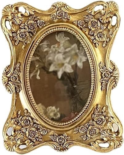 Gold Framed Wedding Photos Resin Decor 105x135 Frames