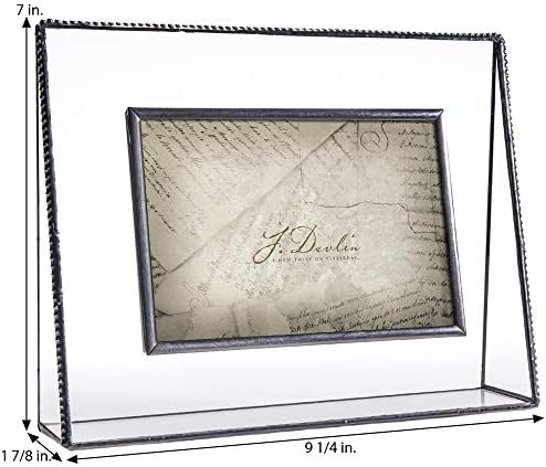 Baby Keepsake Frame Personalized 4x6 Clear Glass