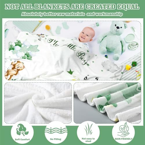 Mindsoft Baby Milestone Blanket with Star Frame