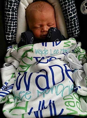 Personalized Baby Blanket with Name for Boy Girl 1