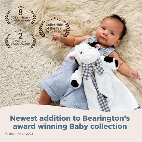 Bearington Lil Gilly 18 Inch Cow Lovey for Babies