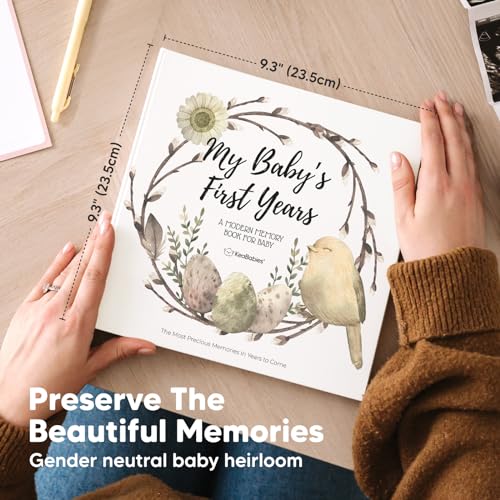 KeaBabies Baby Keepsake Frame and Memory Book 1