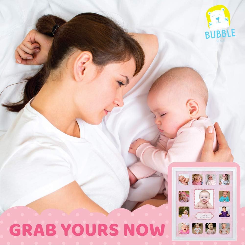 Collage Photo Frame for Baby First Year Keepsake