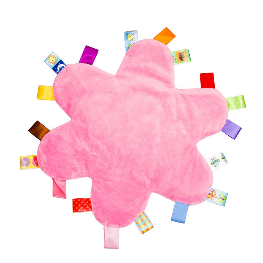 Inchant Baby Girls Flower Shape Security Blanket - Pink 1
