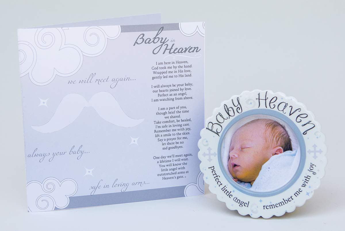 The Grandparent Gift Co Baby Heaven Keepsake Frame