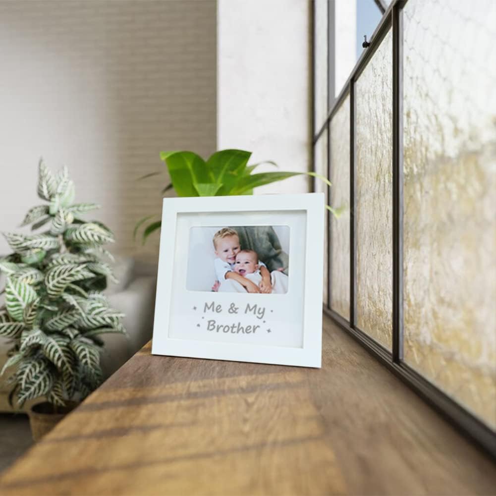 Sibling Keepsake Frame Set of 2 Baby Nursery Decor