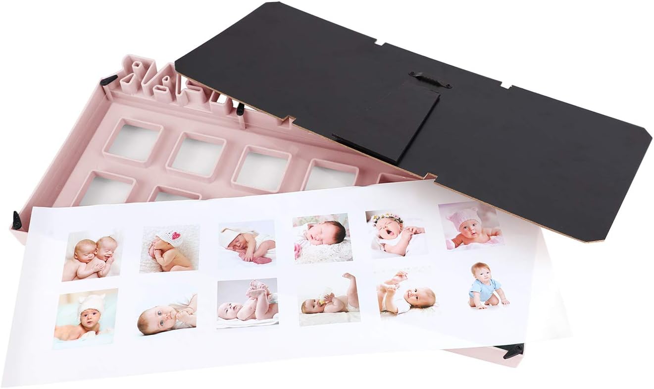 Baby First Year Photo Frame Keepsake 42x21cm
