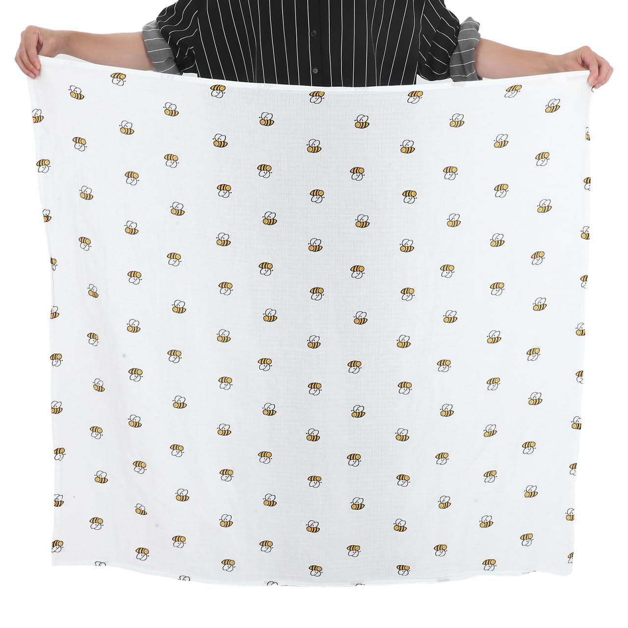 NUOLUX Muslin Swaddle Blanket Newborn Baby Gauze Cotton Wrapping