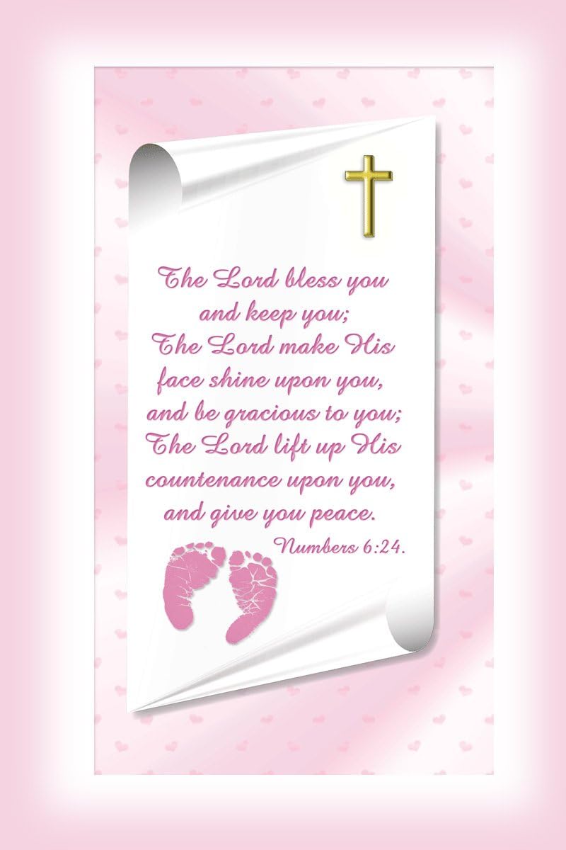 Baptism Christening Gift Picture Frame - Girl